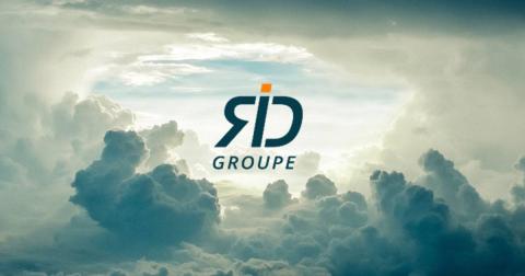 Logo IDR Groupe dans les nuages