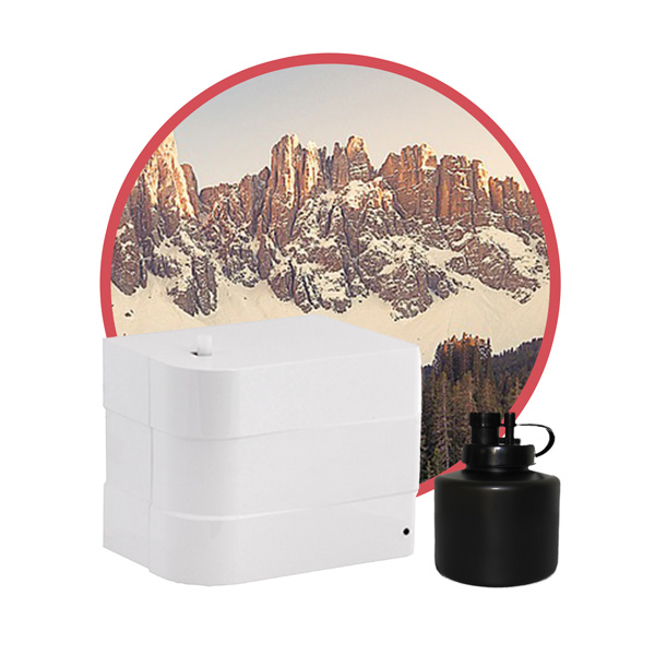 Pack fragrance montagne enneigé et diffuseur ventury nezbu 