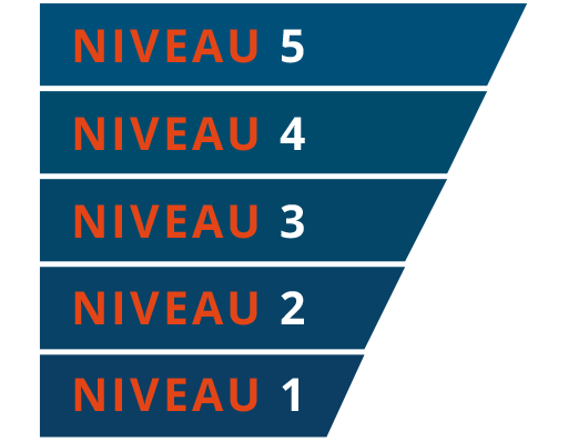 LES 5 niveaux IDR CARE