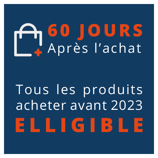 Eligibilité IDR care 60 jours après l'achat en 2023 et sans condition avant 