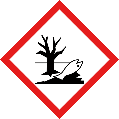 Logo d'avertissement - produit dangereux pour la faune.