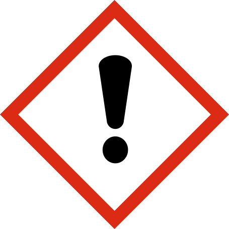 logo d'avertissement produit dangereux