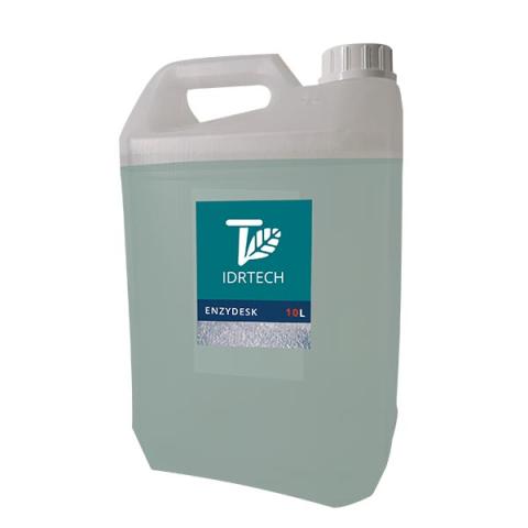 bidons de produits enzymatiques ENZYDESK IDRtech