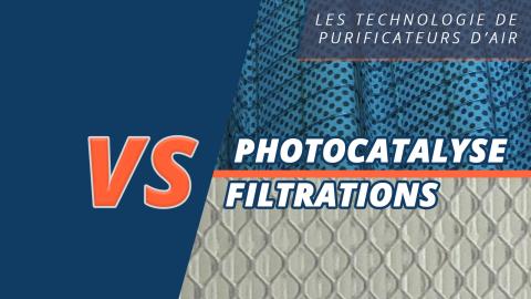 Oxymore - photocatalyse - vs - Filtration classique