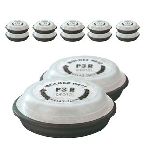 kit filtre ozone P3 R Moldex 6 fois 2 pièces