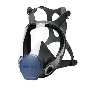 Masque de protection complet avec visière panoramique MOLDEX S9. Masque compatible filtre Ozone. Taille M . Vendu seul - Sans filtre ozone